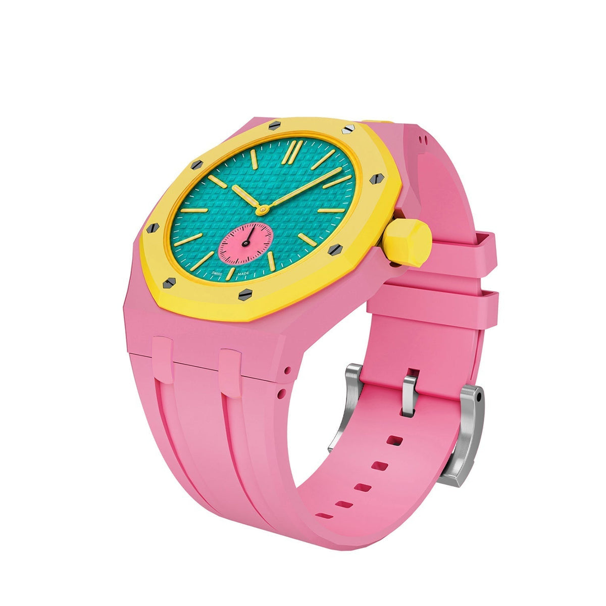 Royal Oak Pop Exklusiv Gehäuse aus Biokeramik & Silikonarmband
