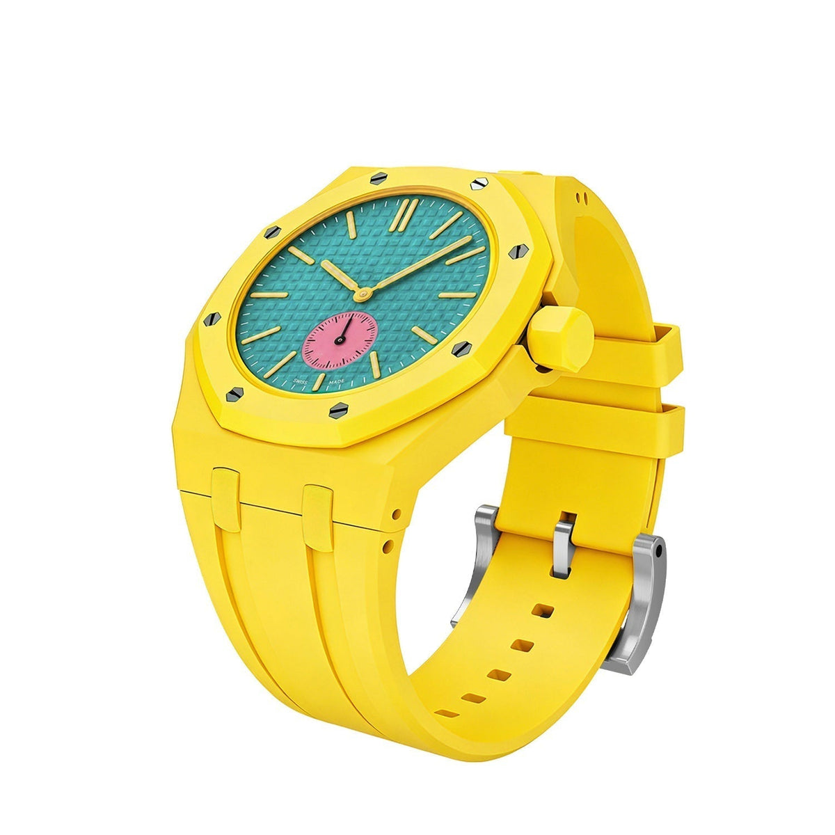 Royal Oak Pop Exklusiv Gehäuse aus Biokeramik & Silikonarmband