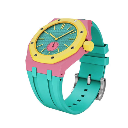 Royal Oak Pop Exklusiv Gehäuse aus Biokeramik & Silikonarmband