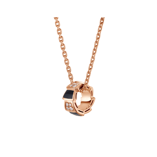 [⭐⭐JeweliWhal]SERPENTI ANHÄNGER DIAMANT-HALSKETTE
