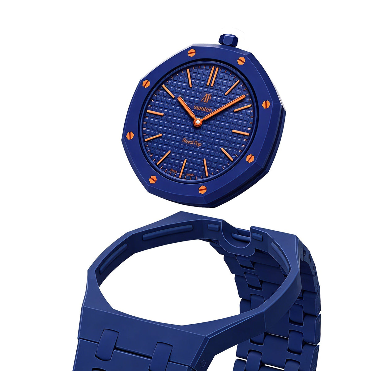 Oak Pop Exklusives dunkelblaues Bioceramic Armband