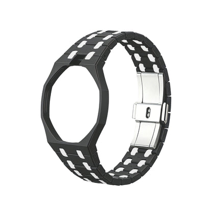 Oak Pop Exklusives schwarz-weißes Bioceramic-Armband