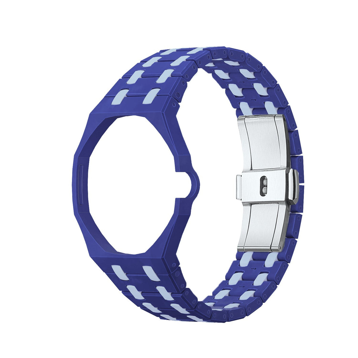 Oak Pop Exclusive Dunkelblauer und hellblauer Biokeramik-Armband