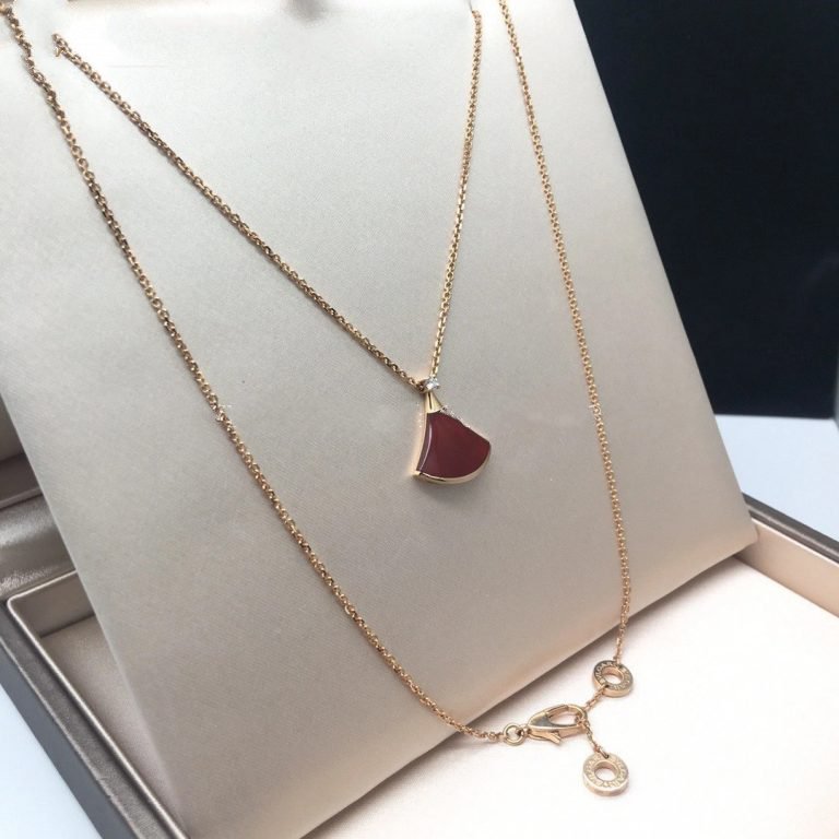 [⭐⭐JeweliWhal]DREAM NECKLACE CARNELIAN 1 DIAMOND