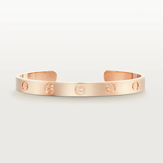 [⭐⭐JeweliWhal]LOVE BRACELET 6.1MM OPEN CUFF