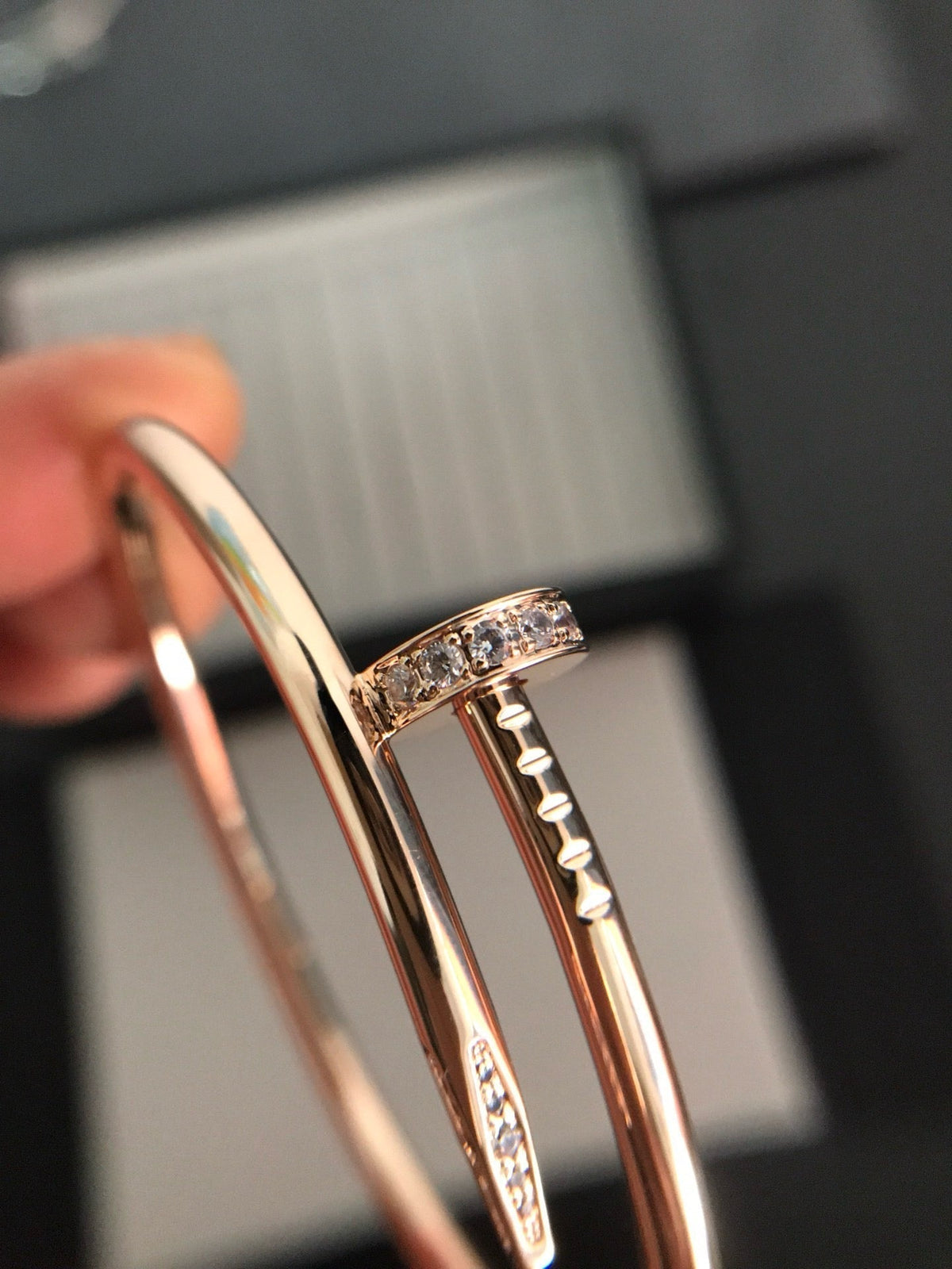 [⭐⭐JeweliWhal]JUSTE BRACELET 3.5MM DIAMONDS