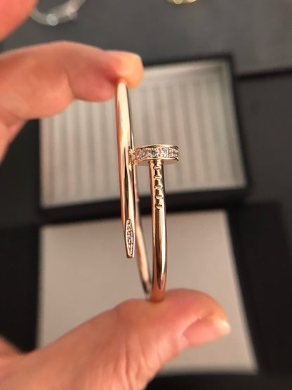[⭐⭐JeweliWhal]JUSTE BRACELET 3.5MM DIAMONDS