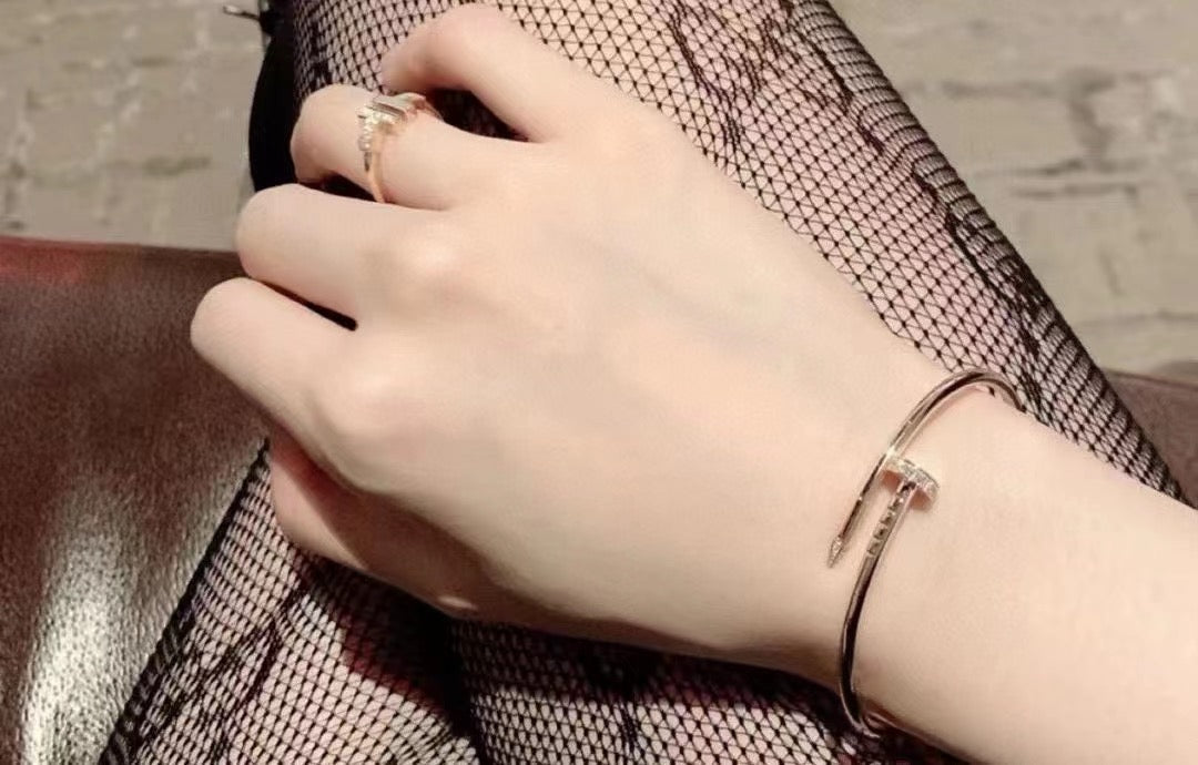 [⭐⭐JeweliWhal]JUSTE BRACELET 2.5MM DIAMONDS