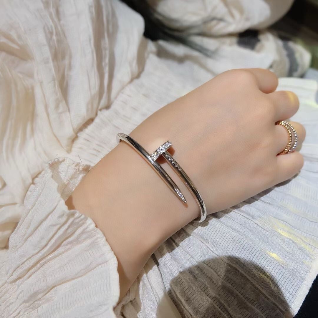 [⭐⭐JeweliWhal]JUSTE BRACELET 3.5MM DIAMONDS