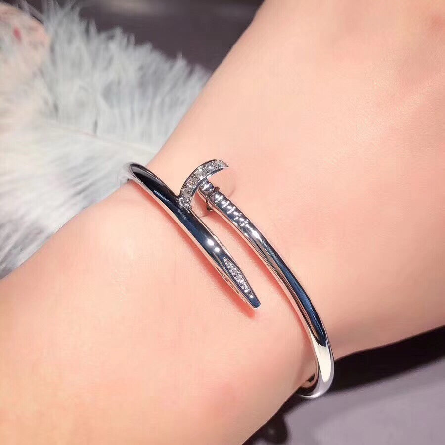 [⭐⭐JeweliWhal]JUSTE BRACELET 3.5MM DIAMONDS