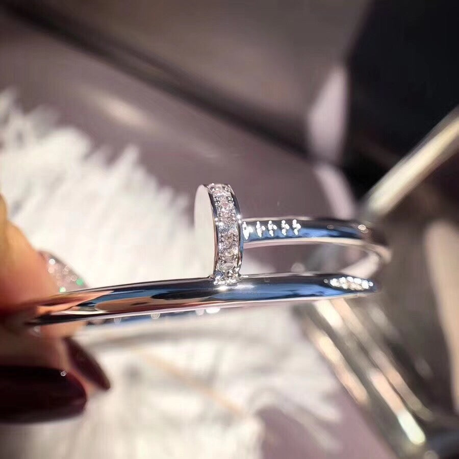 [⭐⭐JeweliWhal]JUSTE BRACELET 3.5MM DIAMONDS