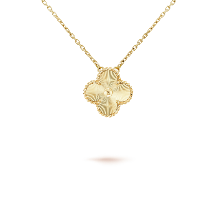 [⭐⭐JeweliWhal]CLOVER 15MM LASER NECKLACE