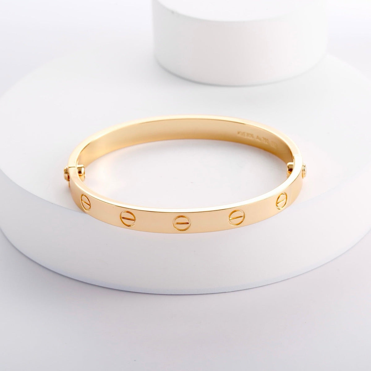 [⭐⭐JeweliWhal]LOVE BRACELET 6.1MM NO DIAMONDS
