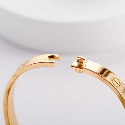 [⭐⭐JeweliWhal]LOVE BRACELET 6.1MM NO DIAMONDS