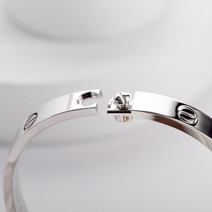 [⭐⭐JeweliWhal]LOVE BRACELET 6.1MM NO DIAMONDS