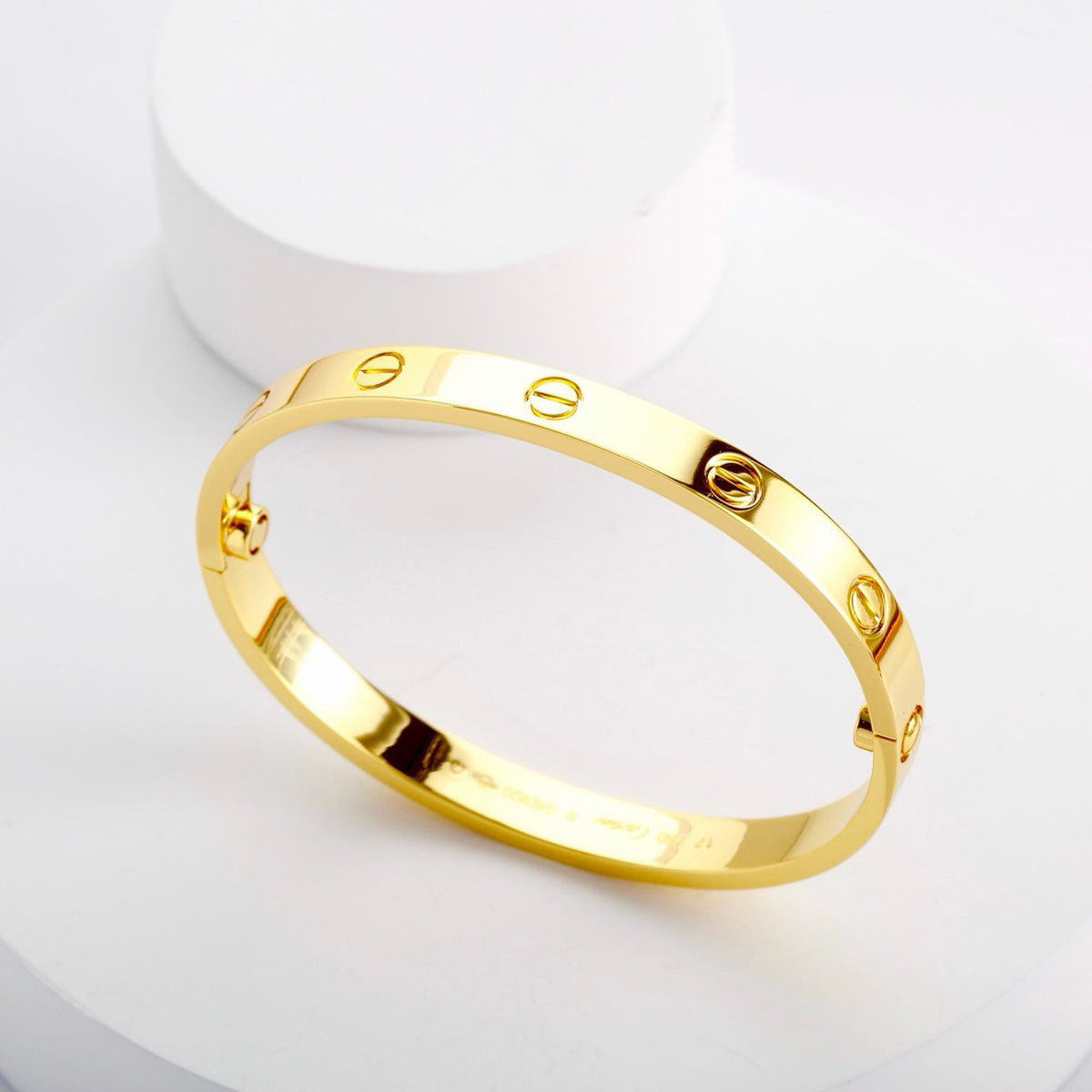 [⭐⭐JeweliWhal]LOVE BRACELET 6.1MM NO DIAMONDS