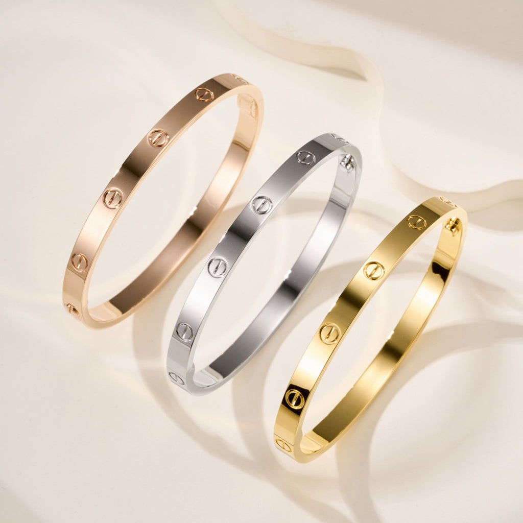 [⭐⭐JeweliWhal]LOVE BRACELET 4.8MM