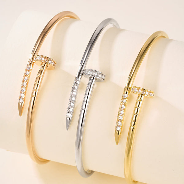 [⭐⭐JeweliWhal]JUSTE BRACELET 2.5MM DIAMONDS
