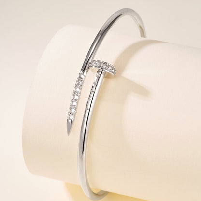 [⭐⭐JeweliWhal]JUSTE ARMBAND 2,5 MM DIAMANTEN