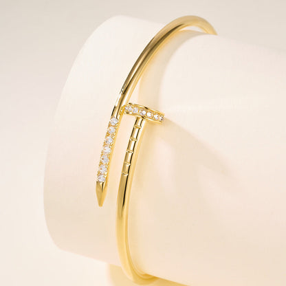 [⭐⭐JeweliWhal]JUSTE ARMBAND 2,5 MM DIAMANTEN