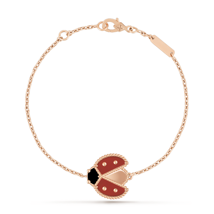 [⭐⭐JeweliWhal]LUCKY SPRING 1 MOTIV ARMBAND ROSÉGOLD