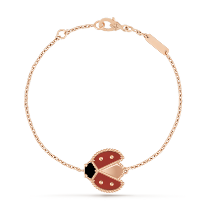 [⭐⭐JeweliWhal]LUCKY SPRING 1 MOTIV ARMBAND ROSÉGOLD