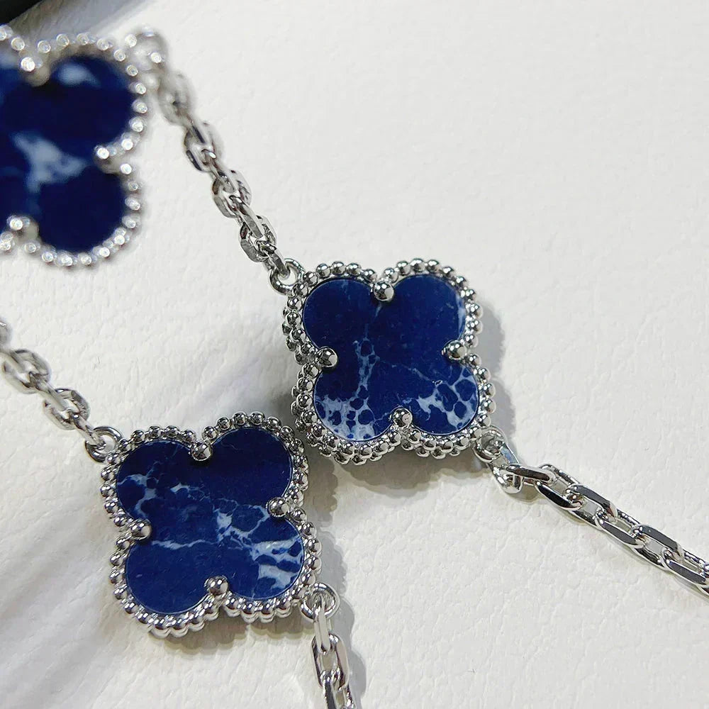 [⭐⭐JeweliWhal]CLOVER 5 MOTIF PIETERSITE BRACELET COLLECTION