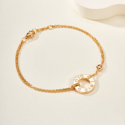 [⭐⭐JeweliWhal]LOVE BRACELET 2 DIAMOND