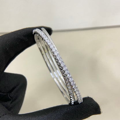 [⭐⭐JeweliWhal]ETINCELLE HALF-PAVED DIAMOND BRACELET