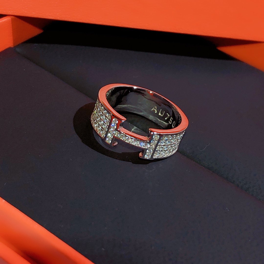 [⭐⭐JeweliWhal]H-RING MIT VOLLBESATZ DIAMANTEN