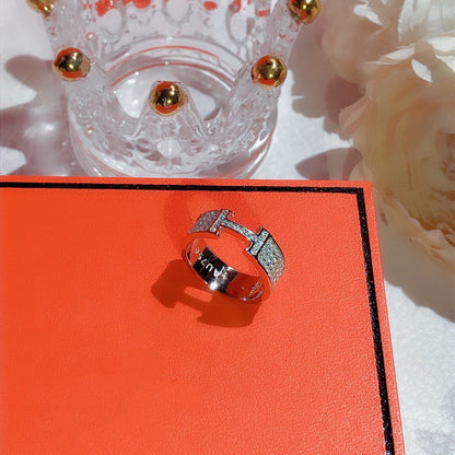 [⭐⭐JeweliWhal]H-RING MIT VOLLBESATZ DIAMANTEN