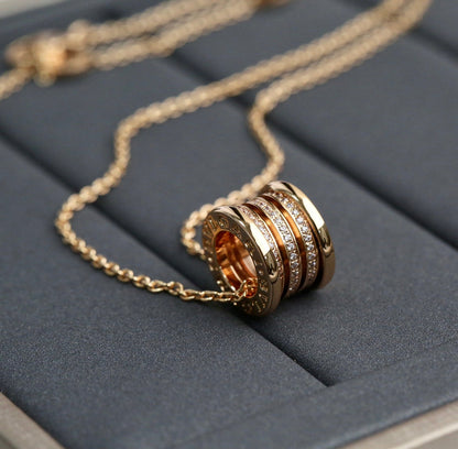 [⭐⭐JeweliWhal]ZERO 1 ROSÉGOLD-DIAMANT-HALSKETTE