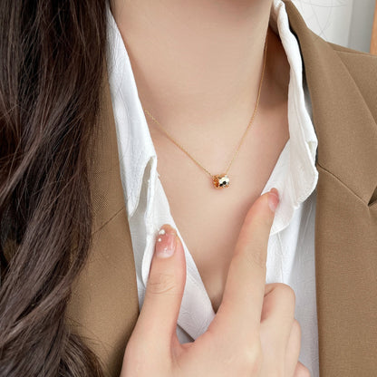 [⭐⭐JeweliWhal]BEE MINI ANHÄNGER DIAMANTHALSKETTE