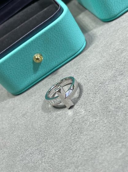 [JeweliWhal]T1 WIDE 4.5MM DIAMOND RING