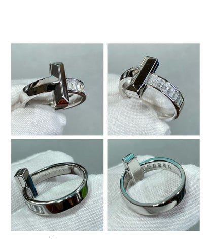 [JeweliWhal]T1 WIDE 4.5MM DIAMOND RING