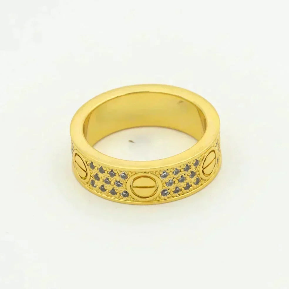 [⭐⭐JeweliWhal]LIEBESRING 5,5MM DIAMANT-PAVÉ