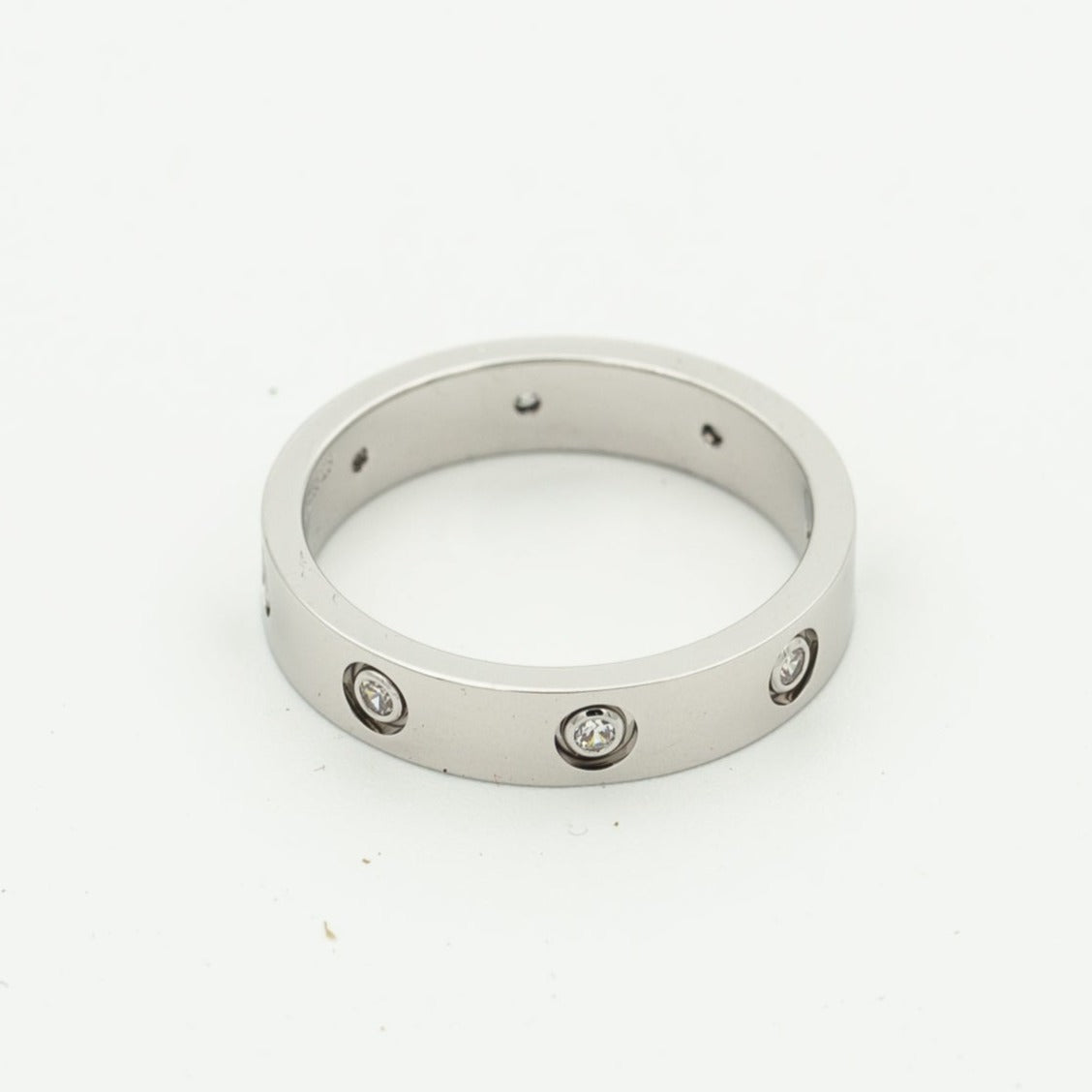 [⭐⭐JeweliWhal]LOVE RING 3.6MM 8 DIAMONDS