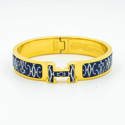 [⭐⭐JeweliWhal]H BRACELET BLACK MULTICOLOR