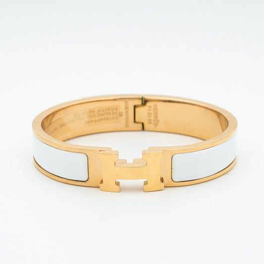 [⭐⭐JeweliWhal]H WHITE BRACELET