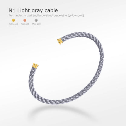 [⭐⭐JeweliWhal]FORCE SERIE ARMBANDKABEL 50 VARIANTEN (ZUR SELBSTGESTALTUNG)