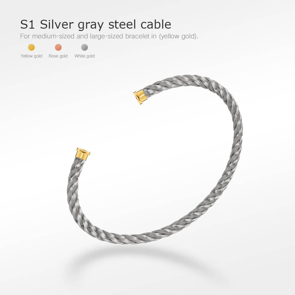 [⭐⭐JeweliWhal]FORCE SERIE ARMBANDKABEL 50 VARIANTEN (ZUR SELBSTGESTALTUNG)