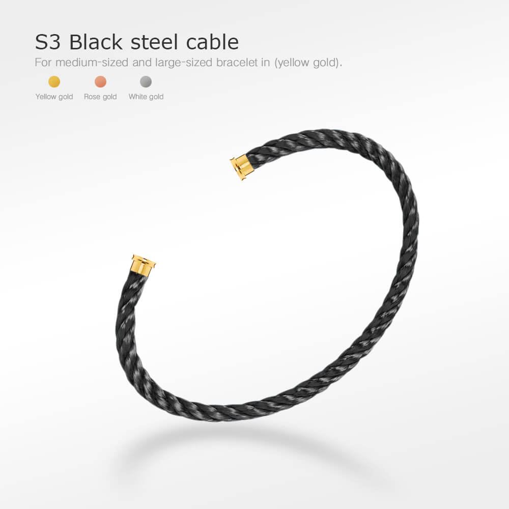 [⭐⭐JeweliWhal]FORCE SERIE ARMBANDKABEL 50 VARIANTEN (ZUR SELBSTGESTALTUNG)