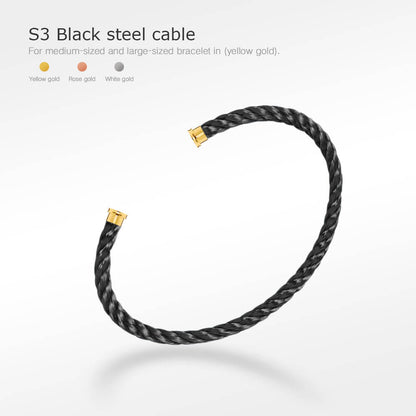[⭐⭐JeweliWhal]FORCE SERIE ARMBANDKABEL 50 VARIANTEN (ZUR SELBSTGESTALTUNG)