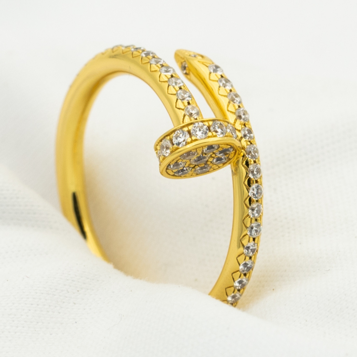 [⭐⭐JeweliWhal]JUSTE RING 1,8 MM GOLD DIAMANTEN