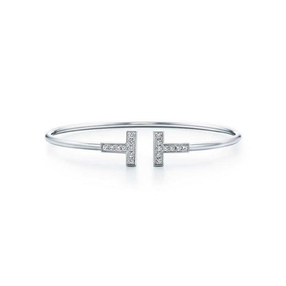 [JeweliWhal]T BRACELET 1.8MM DIAMOND SILVER