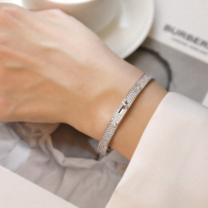 [⭐⭐JeweliWhal]KELLY ARMBAND MIT DIAMANTBESATZ