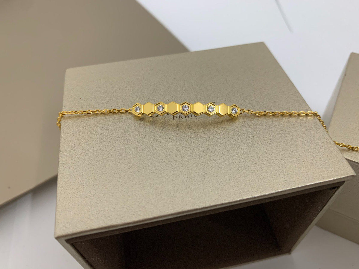 [⭐⭐JeweliWhal]BEE LOVE BRACELET DIAMOND