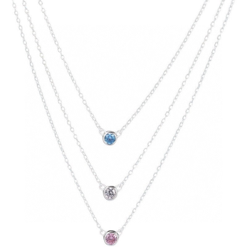 [JeweliWhal]ELSA PERETTI SERIES SINGLE DIAMOND SIMPLE NECKLACE