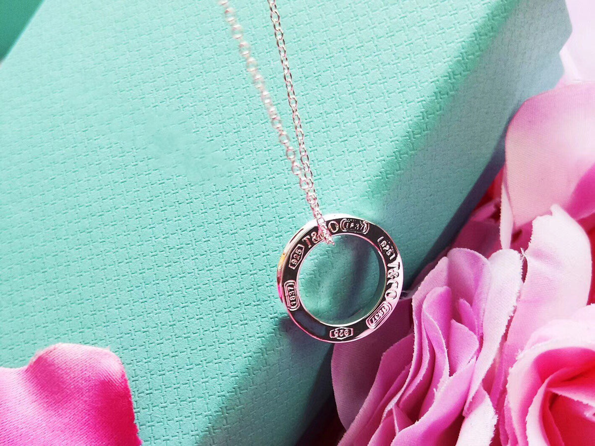 [JeweliWhal]SINGLE RING NECKLACE CHAIN LENGTH