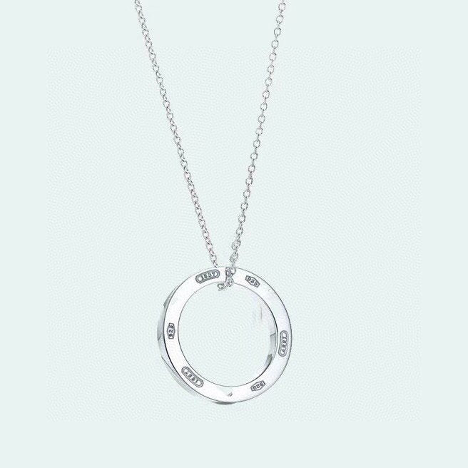 [JeweliWhal]SINGLE RING NECKLACE CHAIN LENGTH